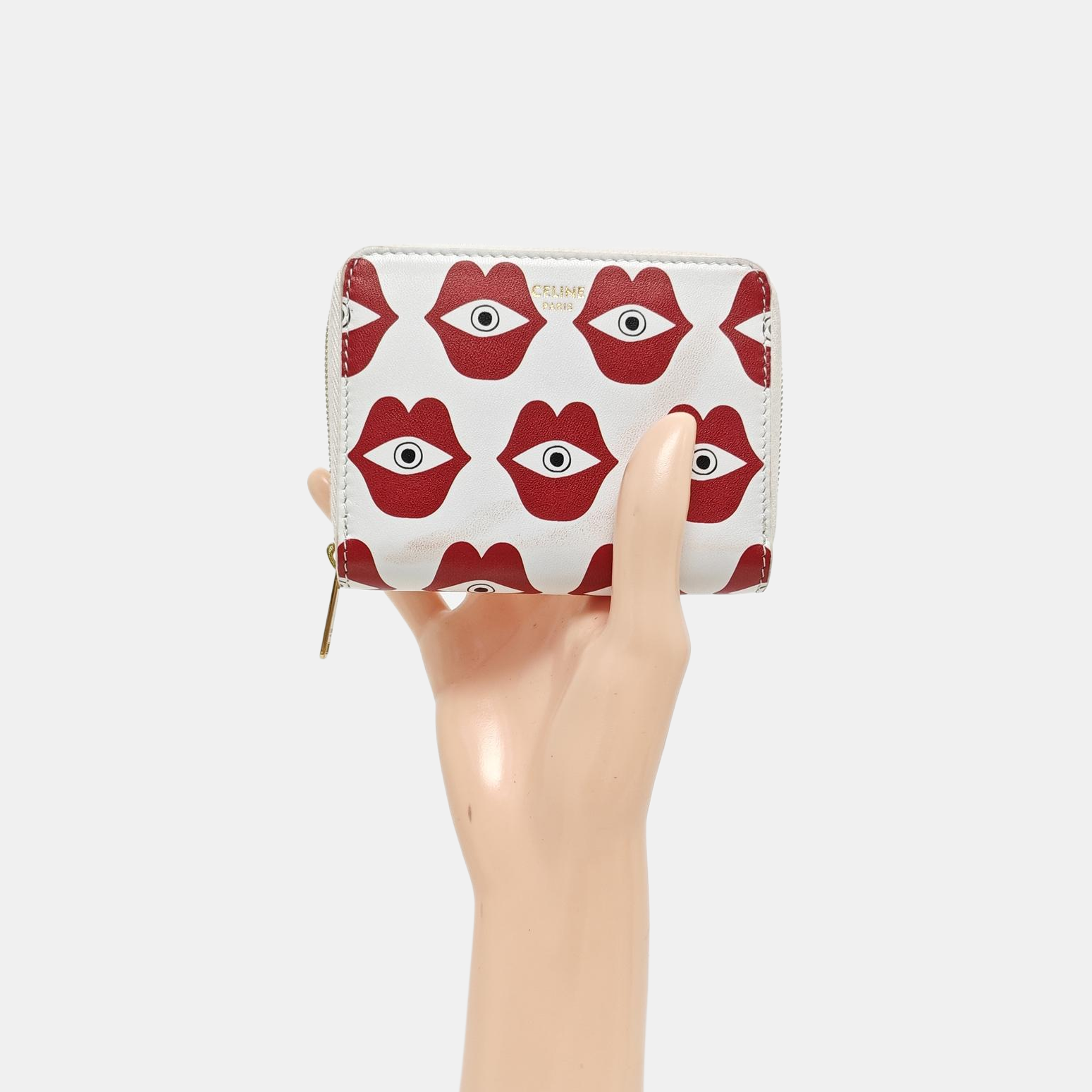 Calfskin Wallet White