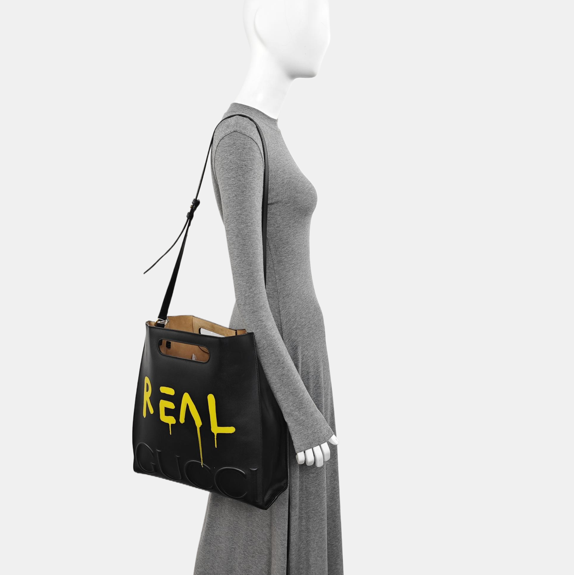 Calfskin Tote Bag Black
