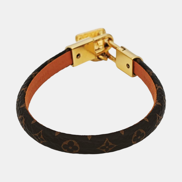 ALMA Leather Brown Bangle