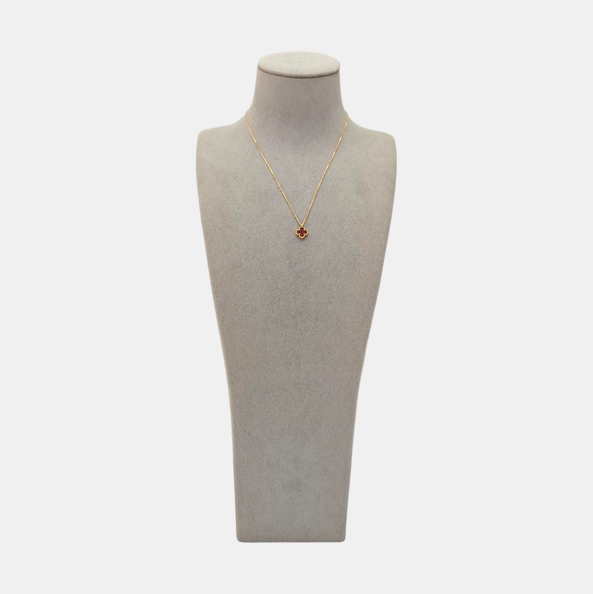 Sweet Alhambra 18k Rose Gold Necklace