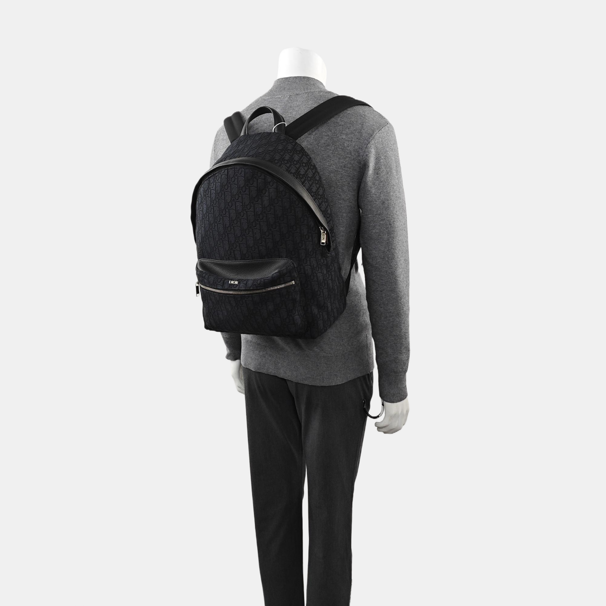 Rider Oblique Canvas Black