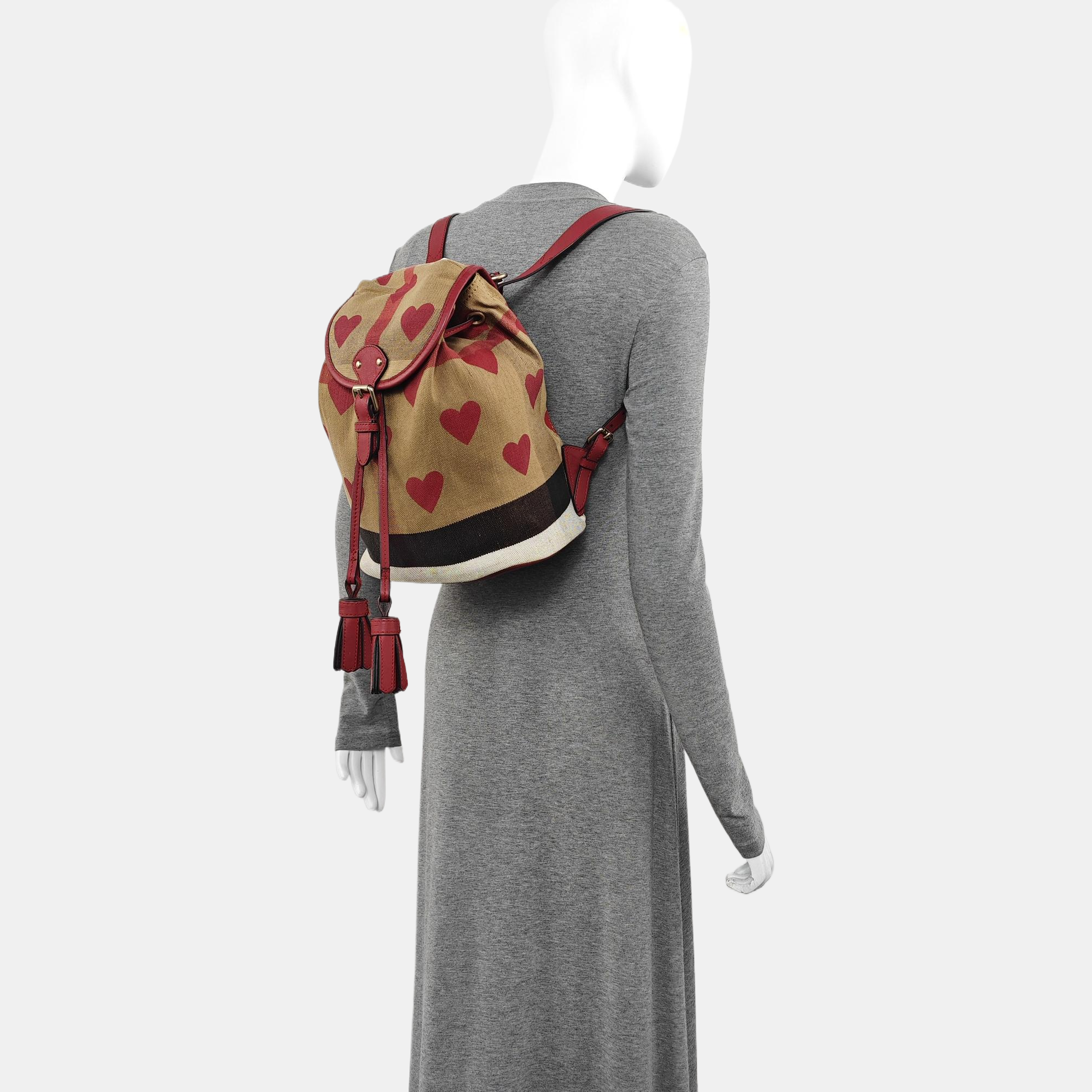 Canvas Backpack Brown