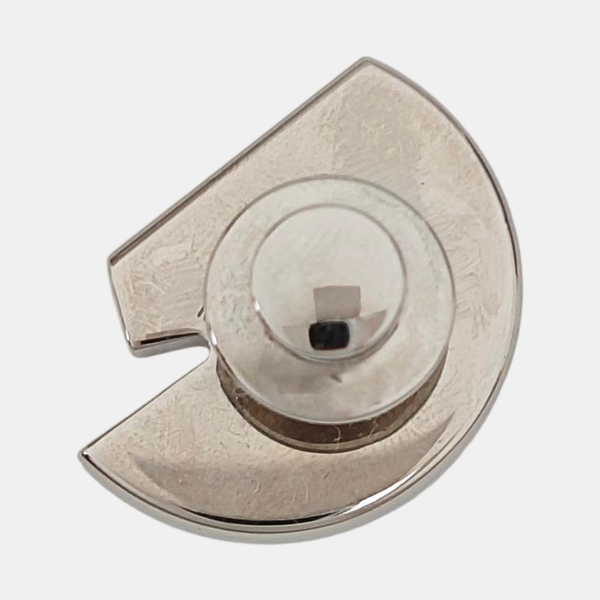 Metal Silver Brooch