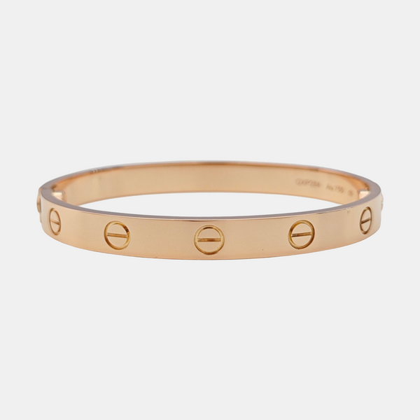 LOVE 18k Rose Gold Bangle