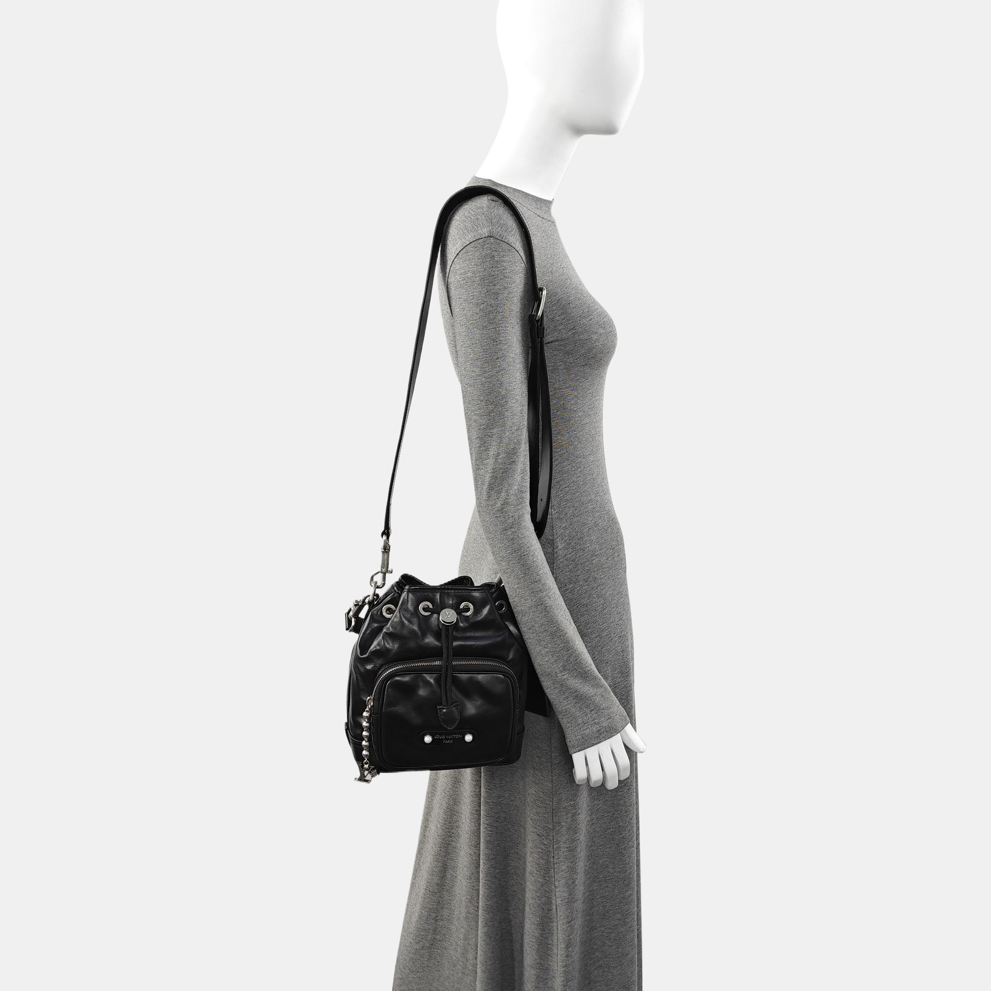 NOÉ PM Calfskin Black