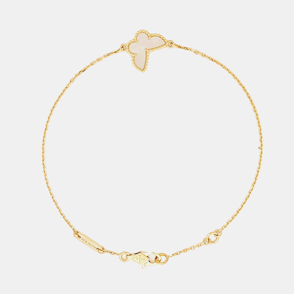 Sweet Alhambra 18k Gold Bracelet