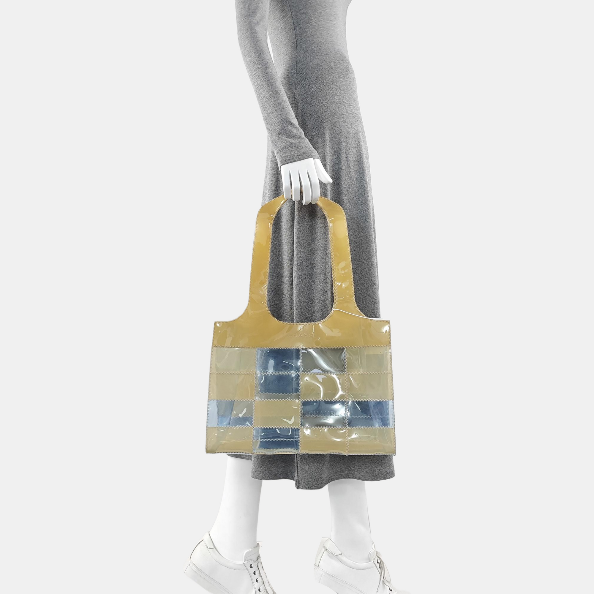 Plastic Tote Bag Multicolor