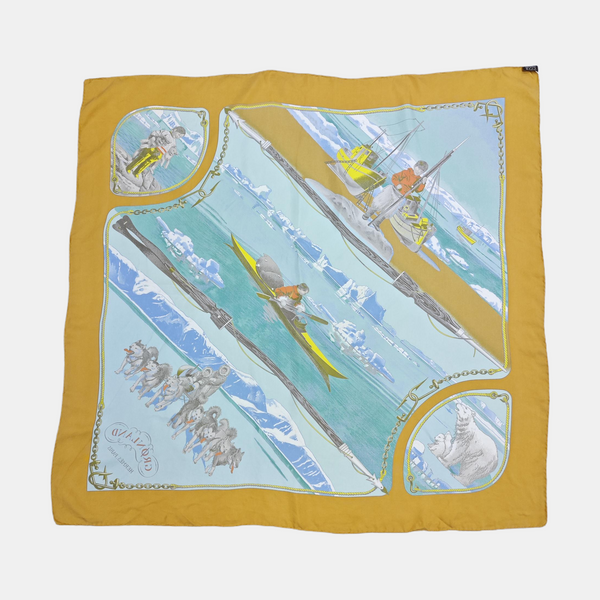 Mulberry Silk Silk Scarf Multicolor