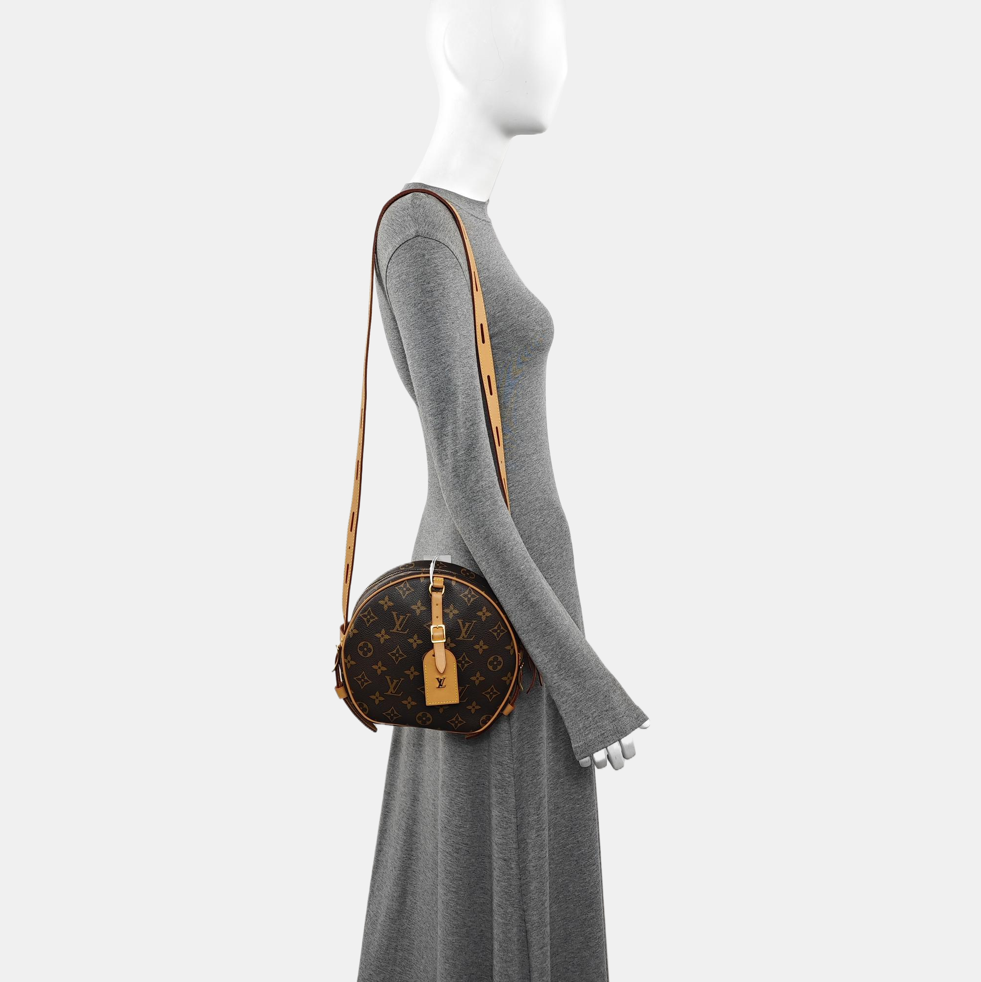 BOITE CHAPEAU MM Monogram Coated Canvas Brown