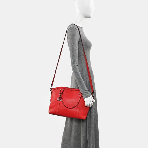 Microguccissima Calfskin Red