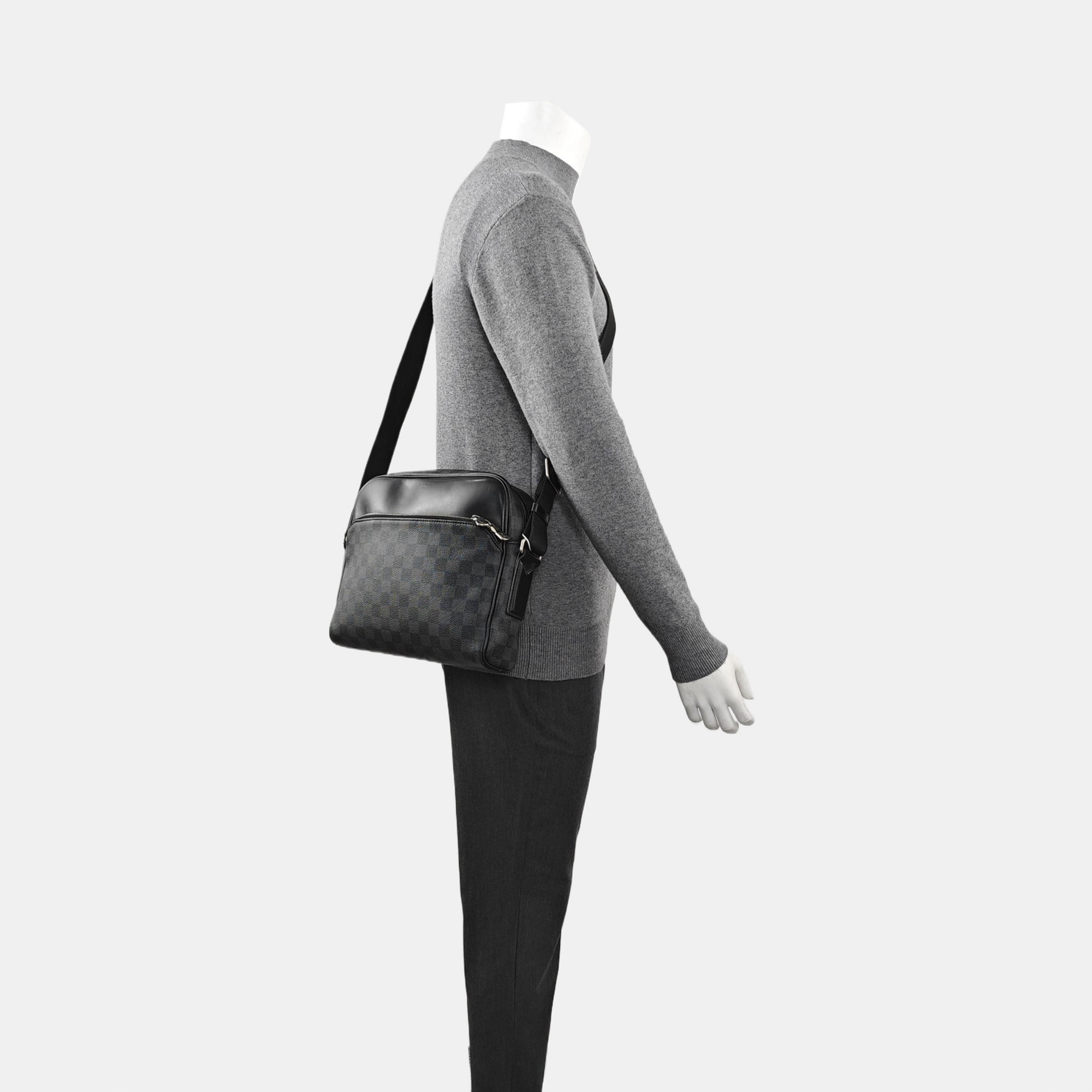DAYTON PM Damier Graphite Coated Canvas Gray
