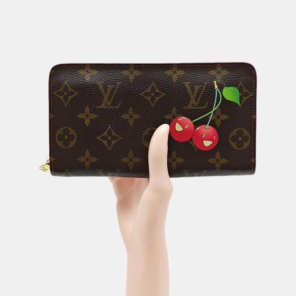 ZIPPY Monogram Coated Canvas Brown Wallet
