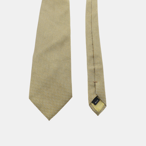 Yellow Silk Tie