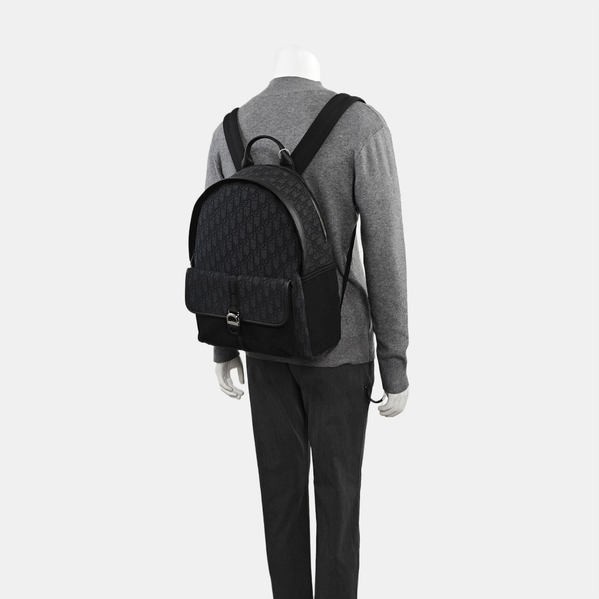 Canvas Backpack Black