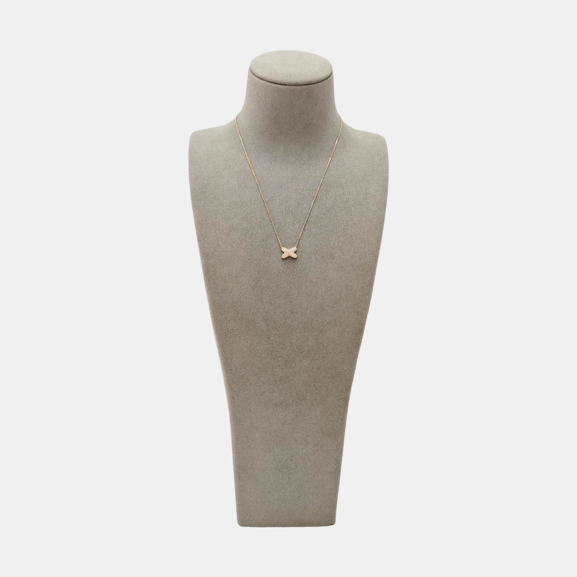 Jeux De Liens 18k Rose Gold Necklace