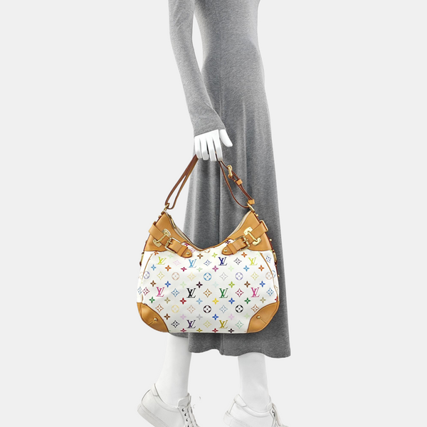 LV × TM GRETA Monogram Coated Canvas White