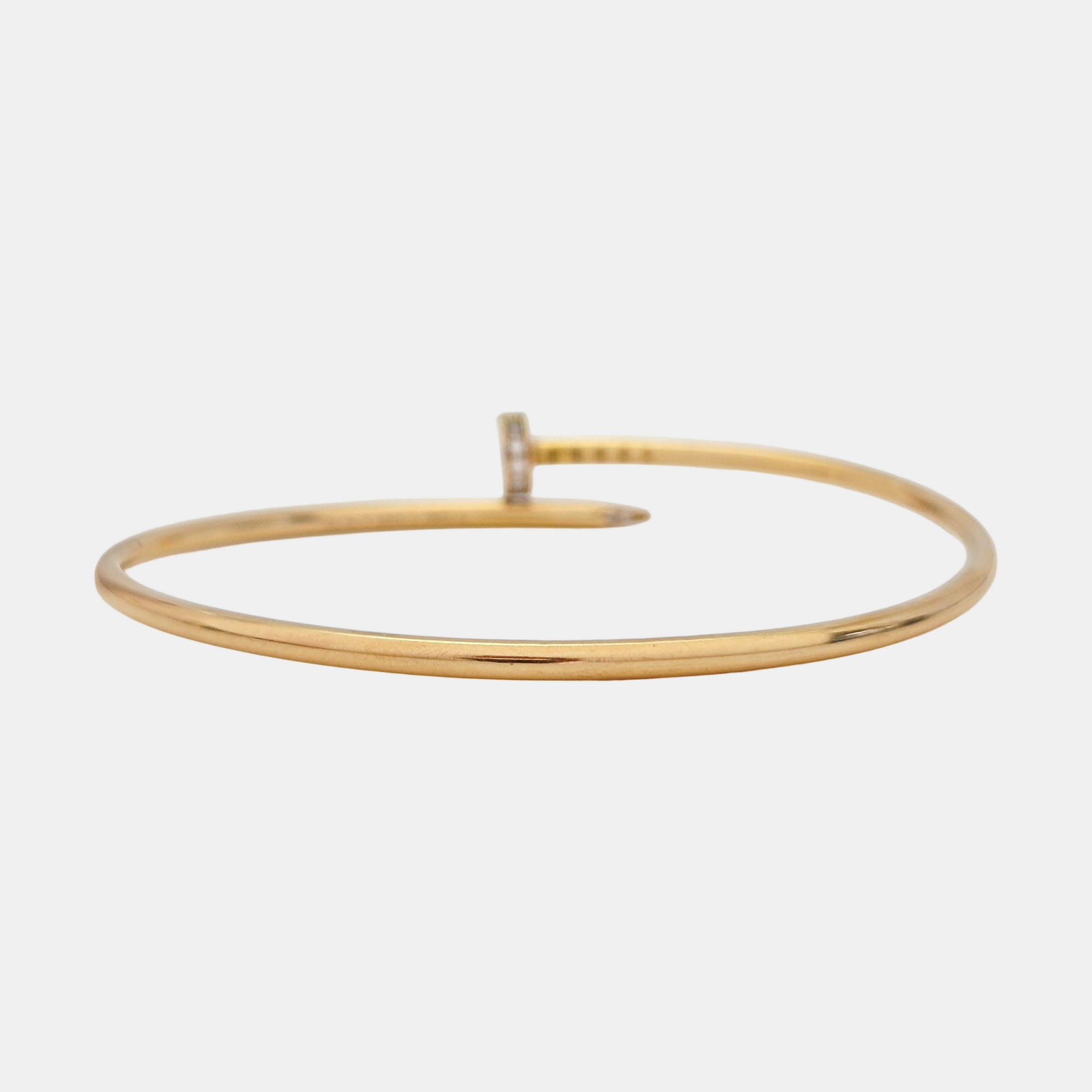 JUSTE UN CLOU 18k Rose Gold Bangle
