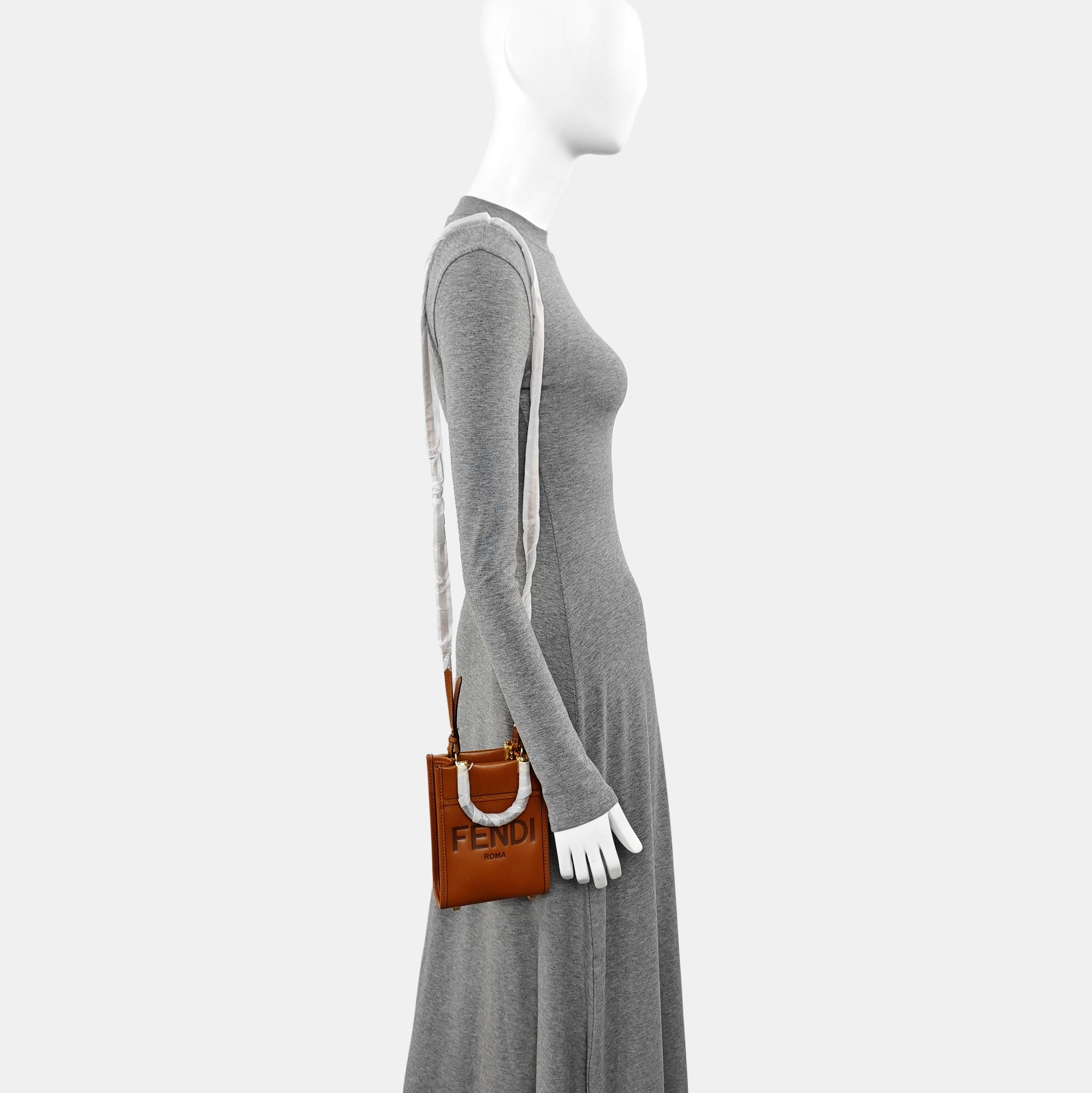 Sunshine Mini Calfskin Brown