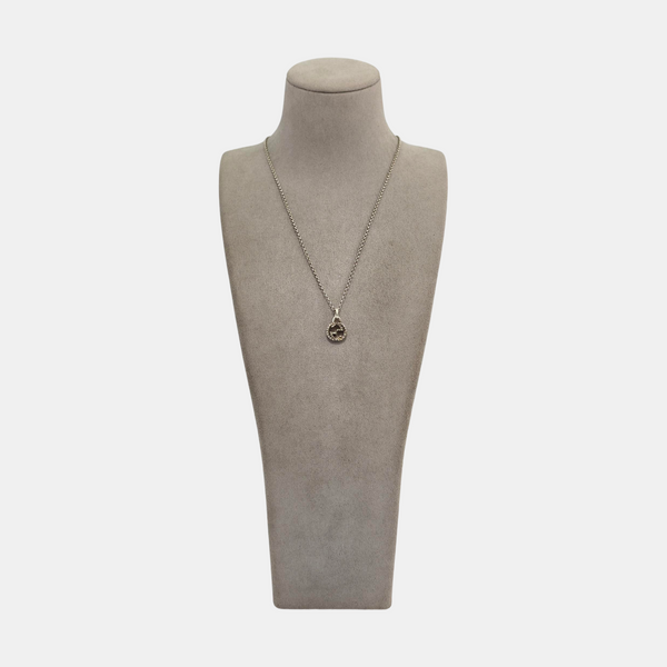 Interlocking G 925 Sterling Silver Necklace