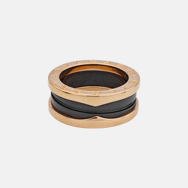 B.ZERO1 18k Rose Gold Ring EU 49