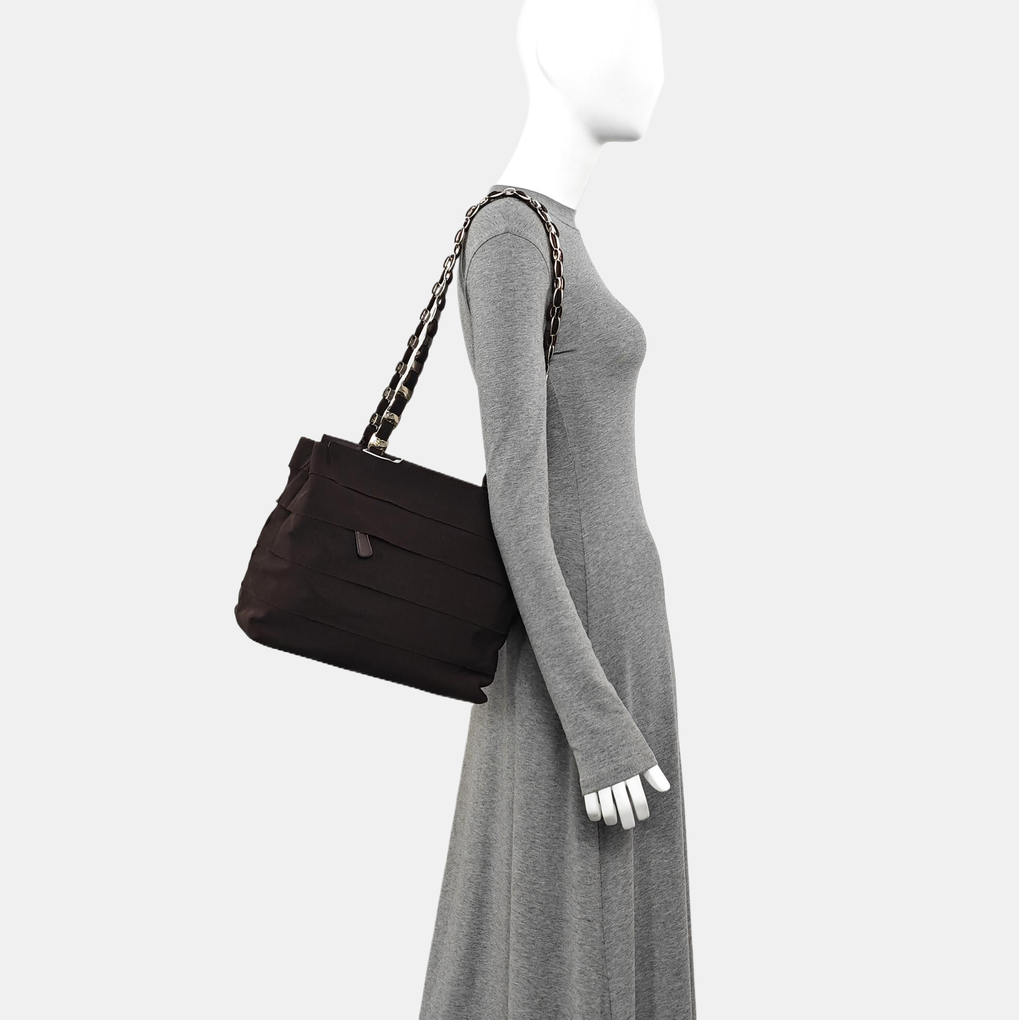 Layered Medium Canvas Brown