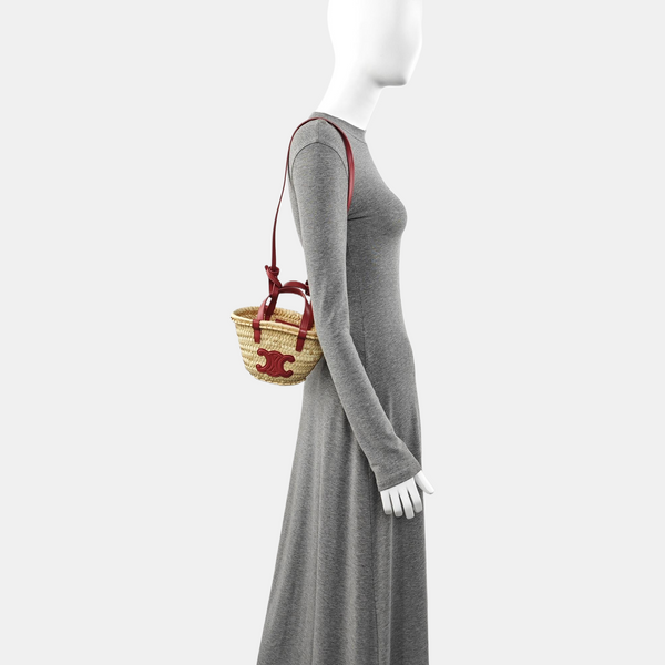 Straw Tote Bag Beige