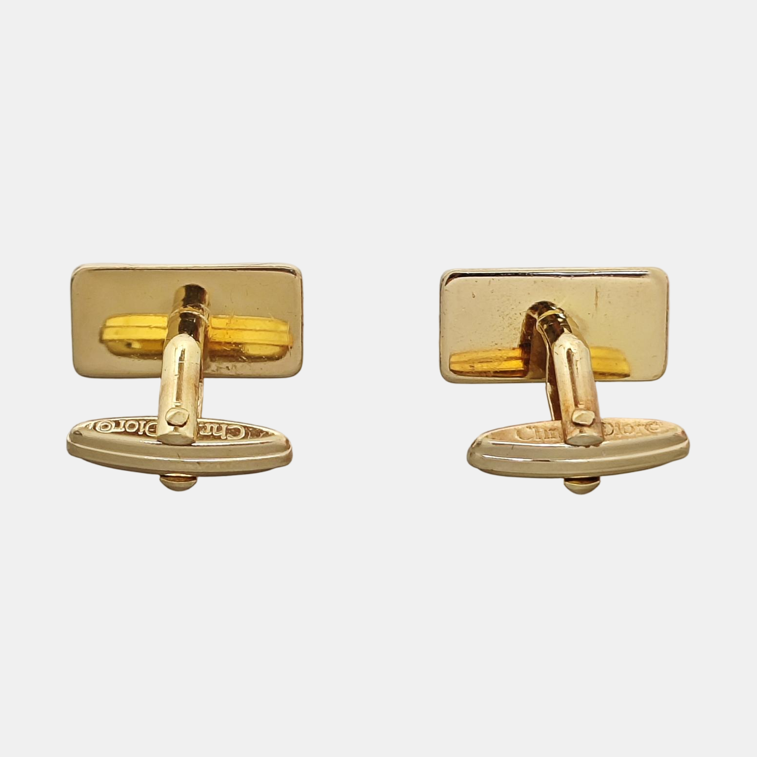 Metal Cufflink Gold