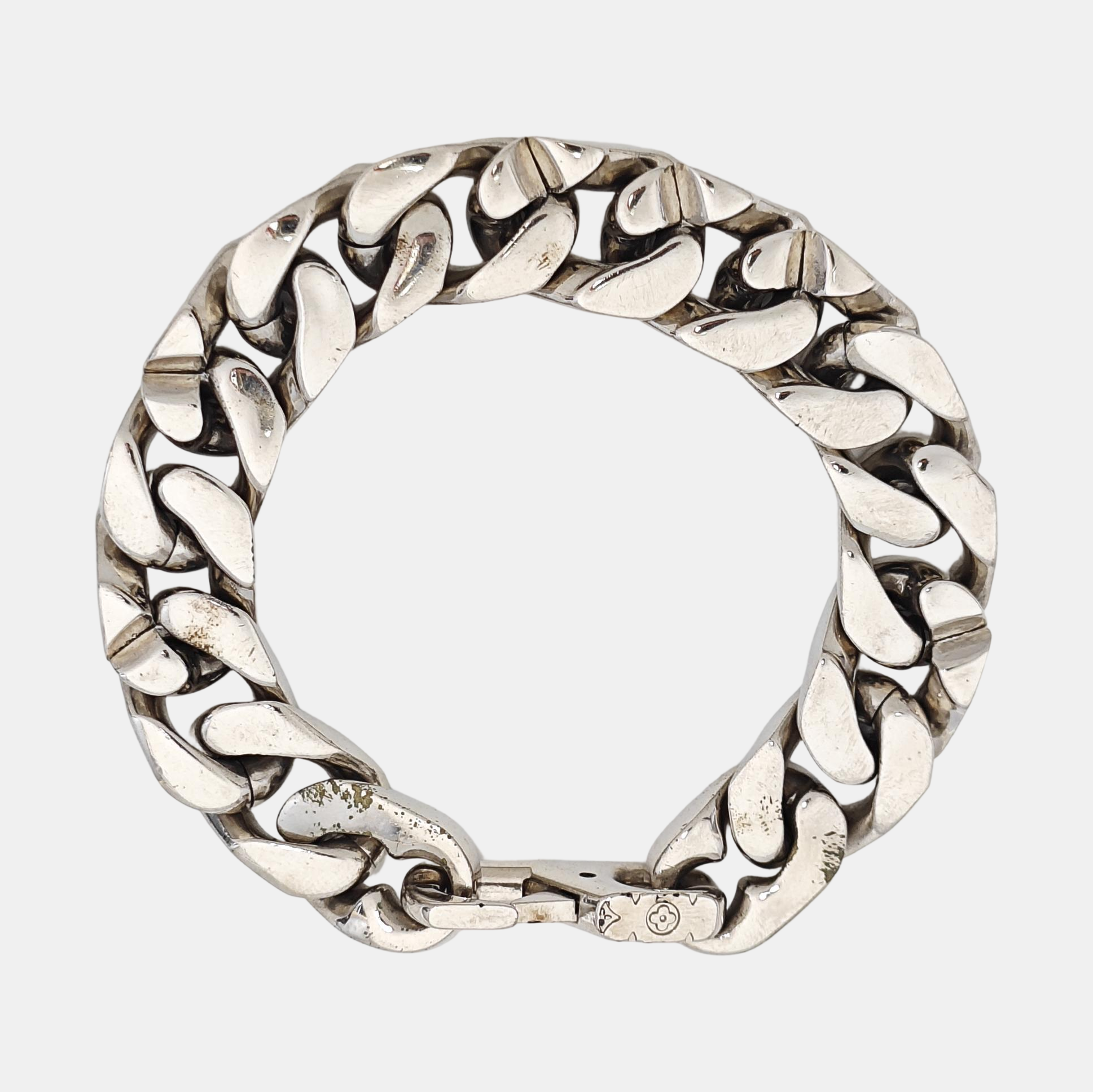 LV CHAIN LINKS Metal Silver Bracelet