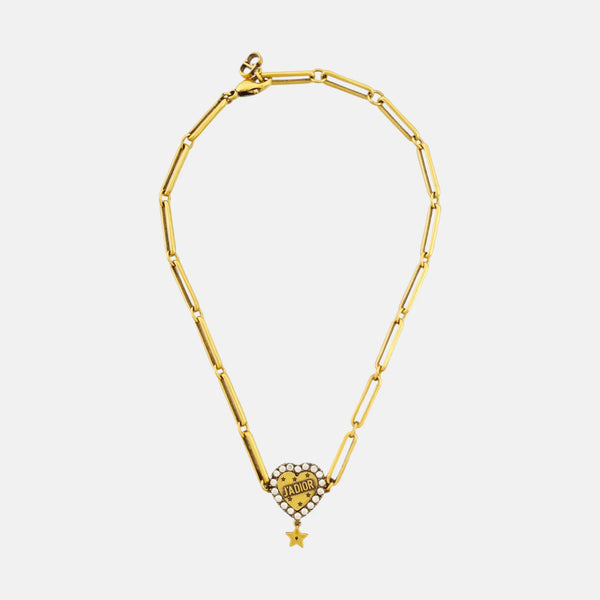 J'adior Metal Gold Necklace