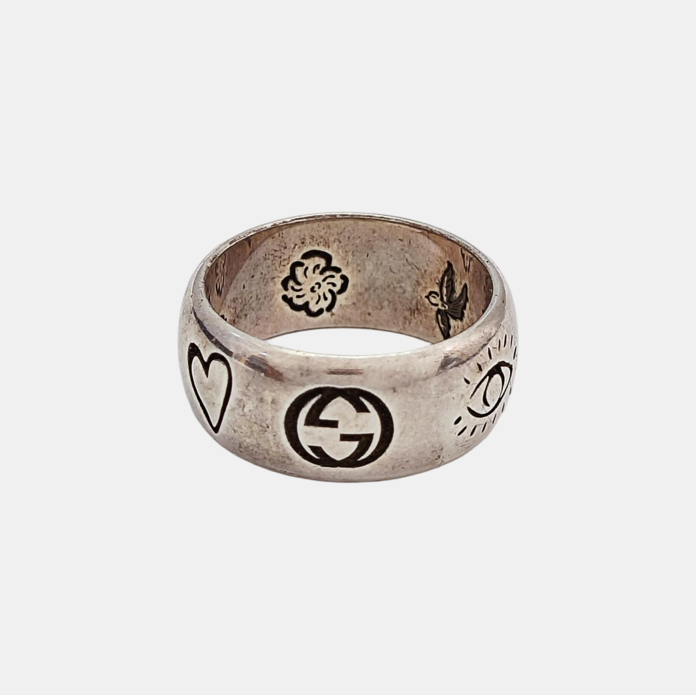 925 Sterling Silver Ring HK 17
