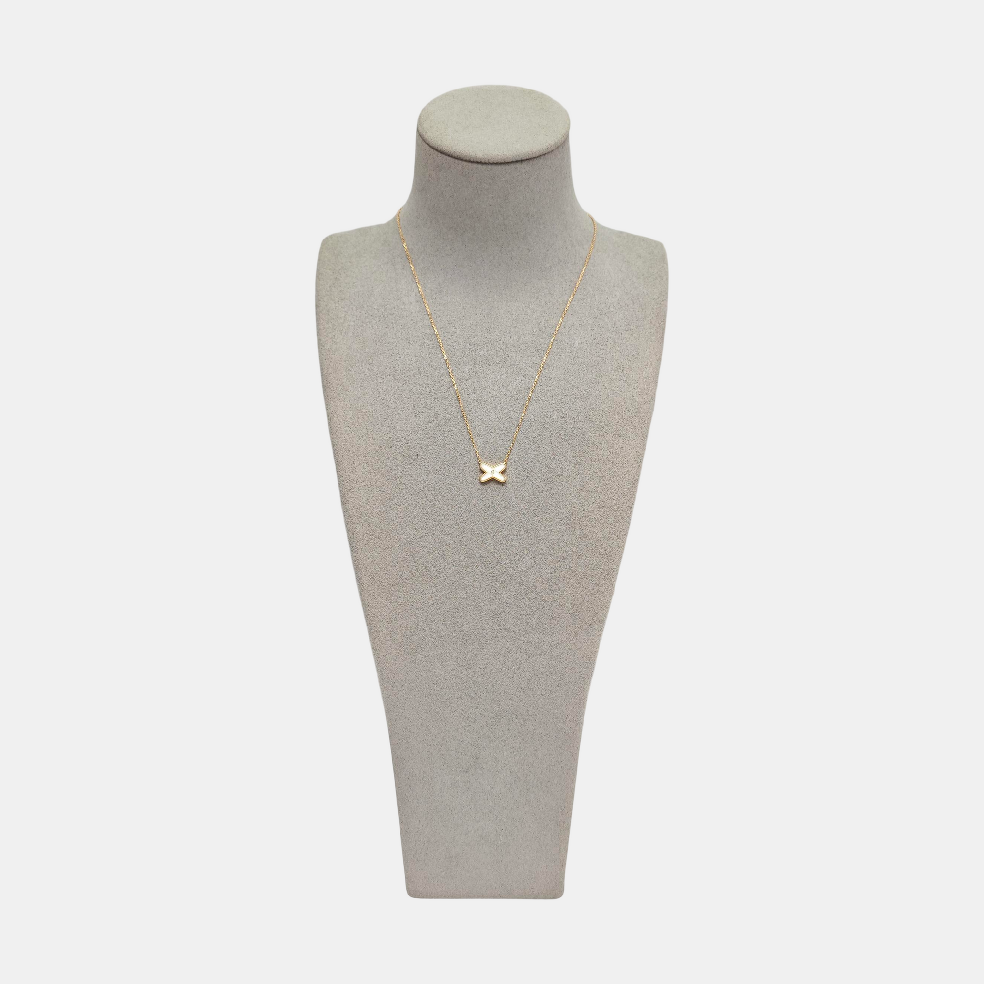 Jeux De Liens 18k Rose Gold Necklace