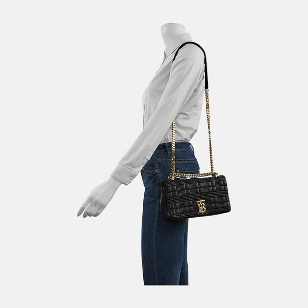 Lola Small Quilted Calfskin Black