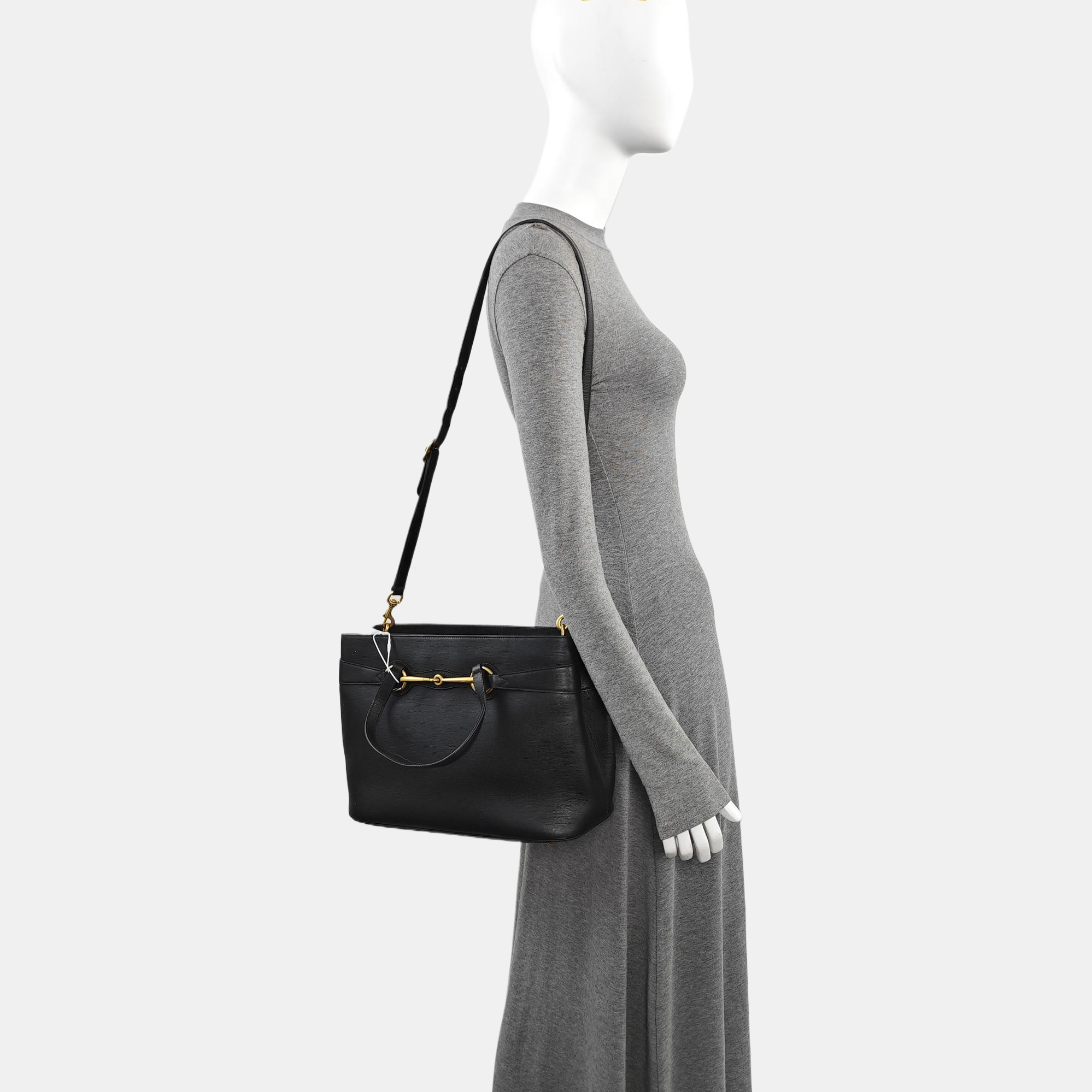 Horsebit 1955 Medium Calfskin Black