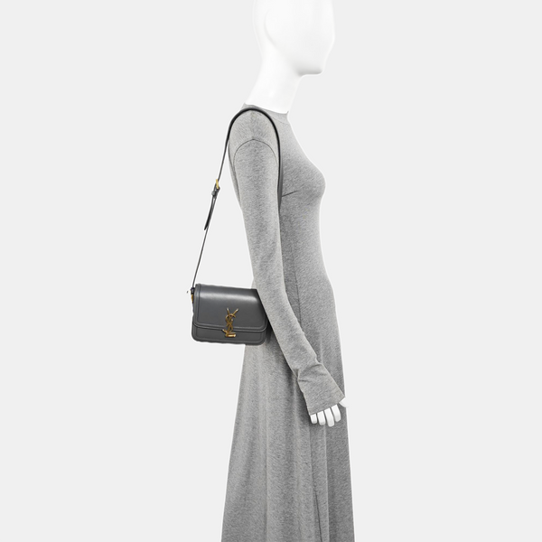 SOLFERINO Small Calfskin Gray