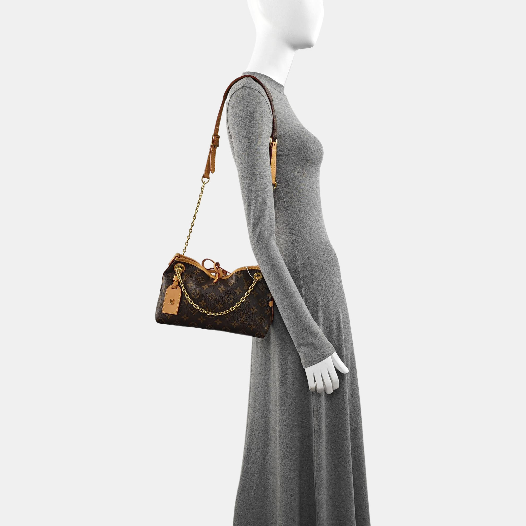CARRYALL BB Monogram Coated Canvas Brown