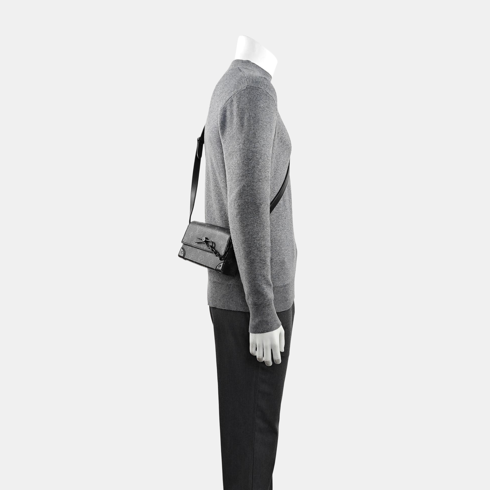 SOFT TRUNK Mini Monogram Calfskin Black