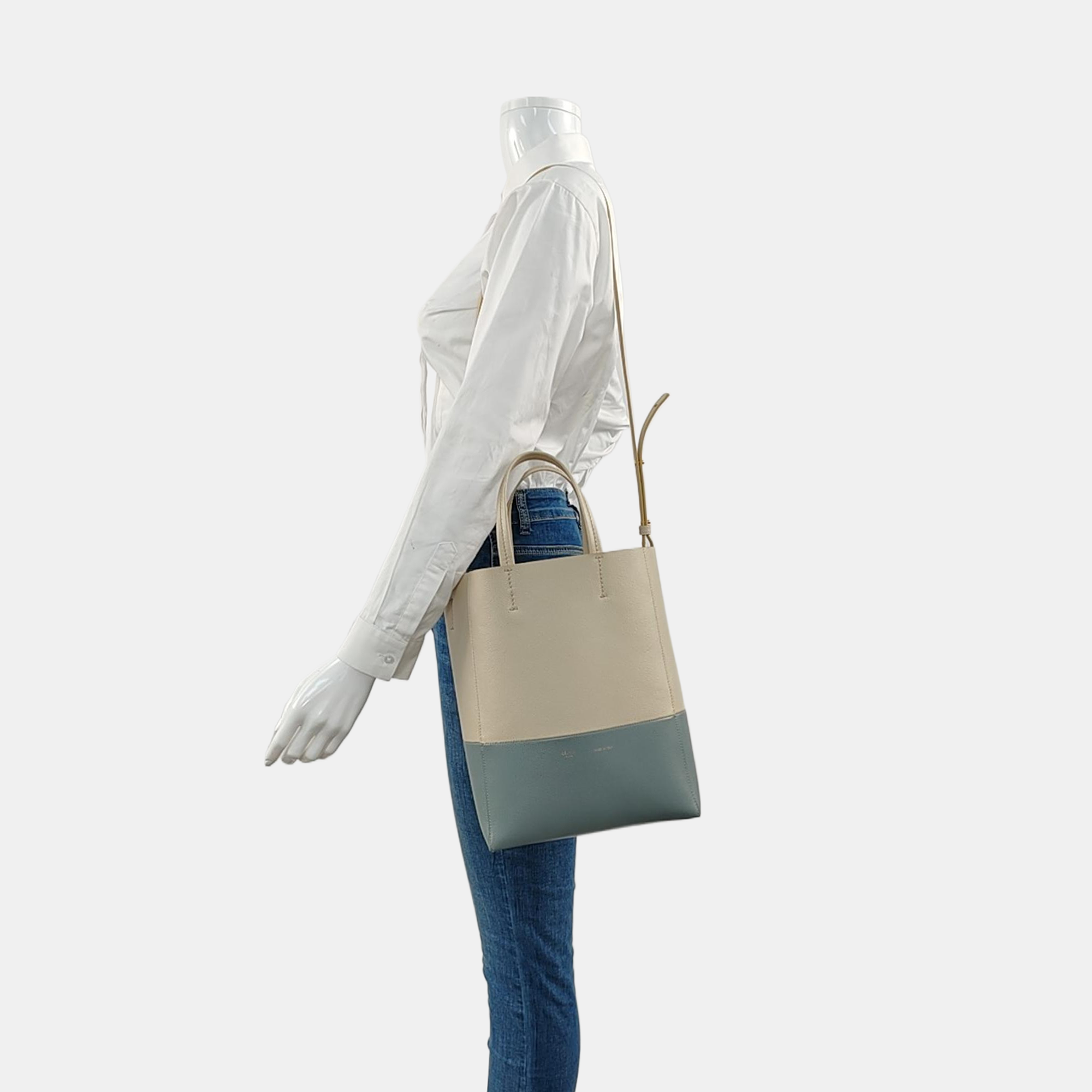 VERTICAL CABAS Mini Calfskin Multicolor