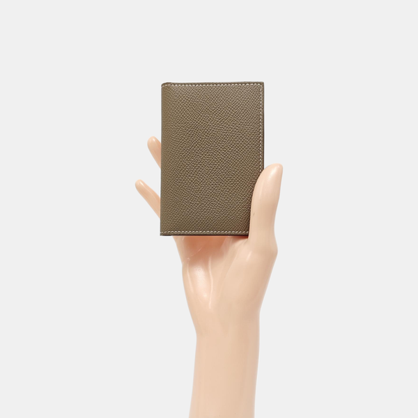 MC² Epsom Gray Card Holder