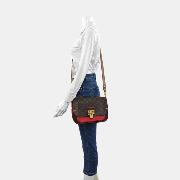 VAUGIRARD Monogram Coated Canvas Brown