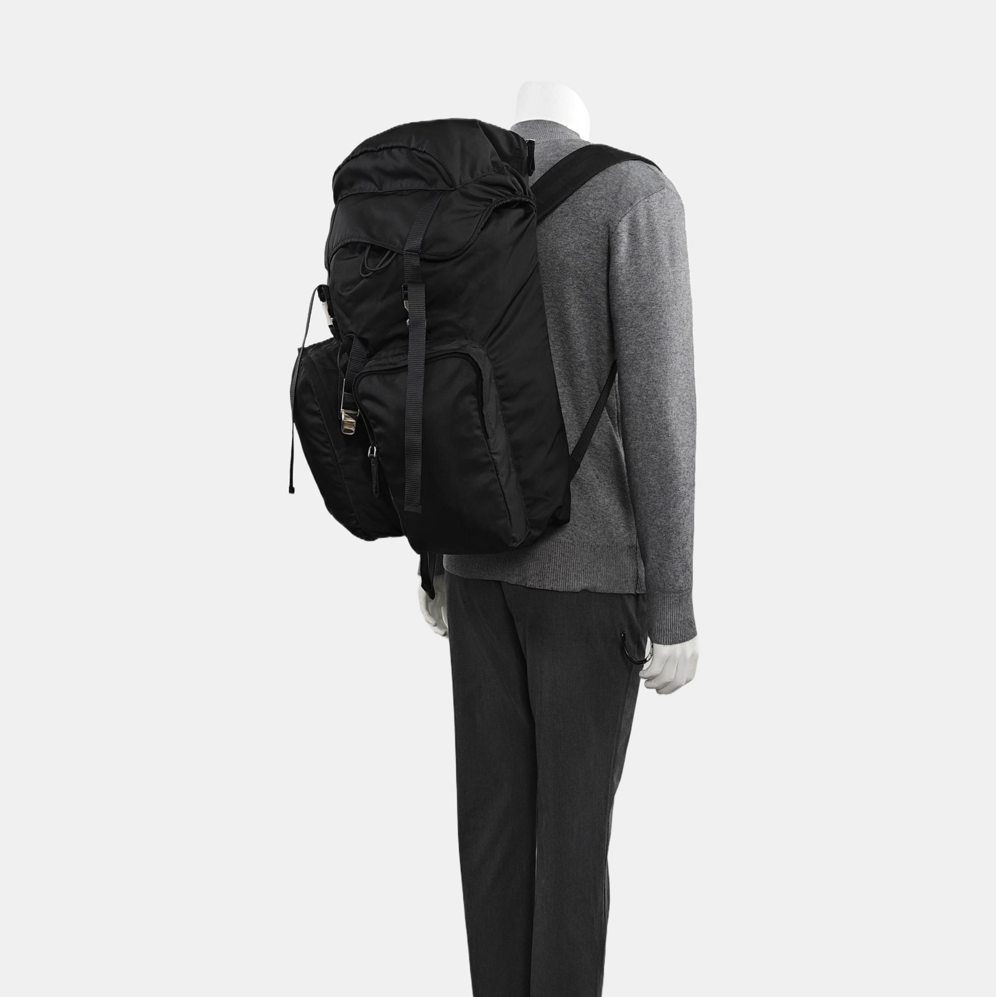 Re-Nylon Backpack Nylon Black