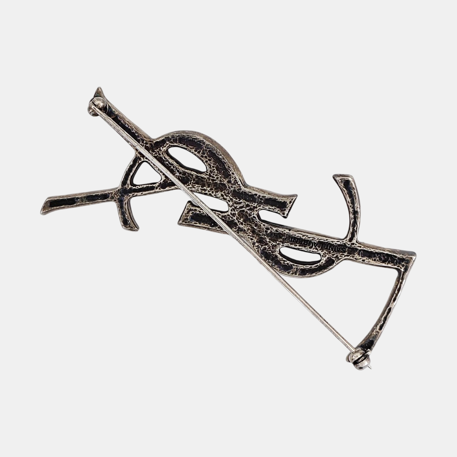 Metal Silver Brooch