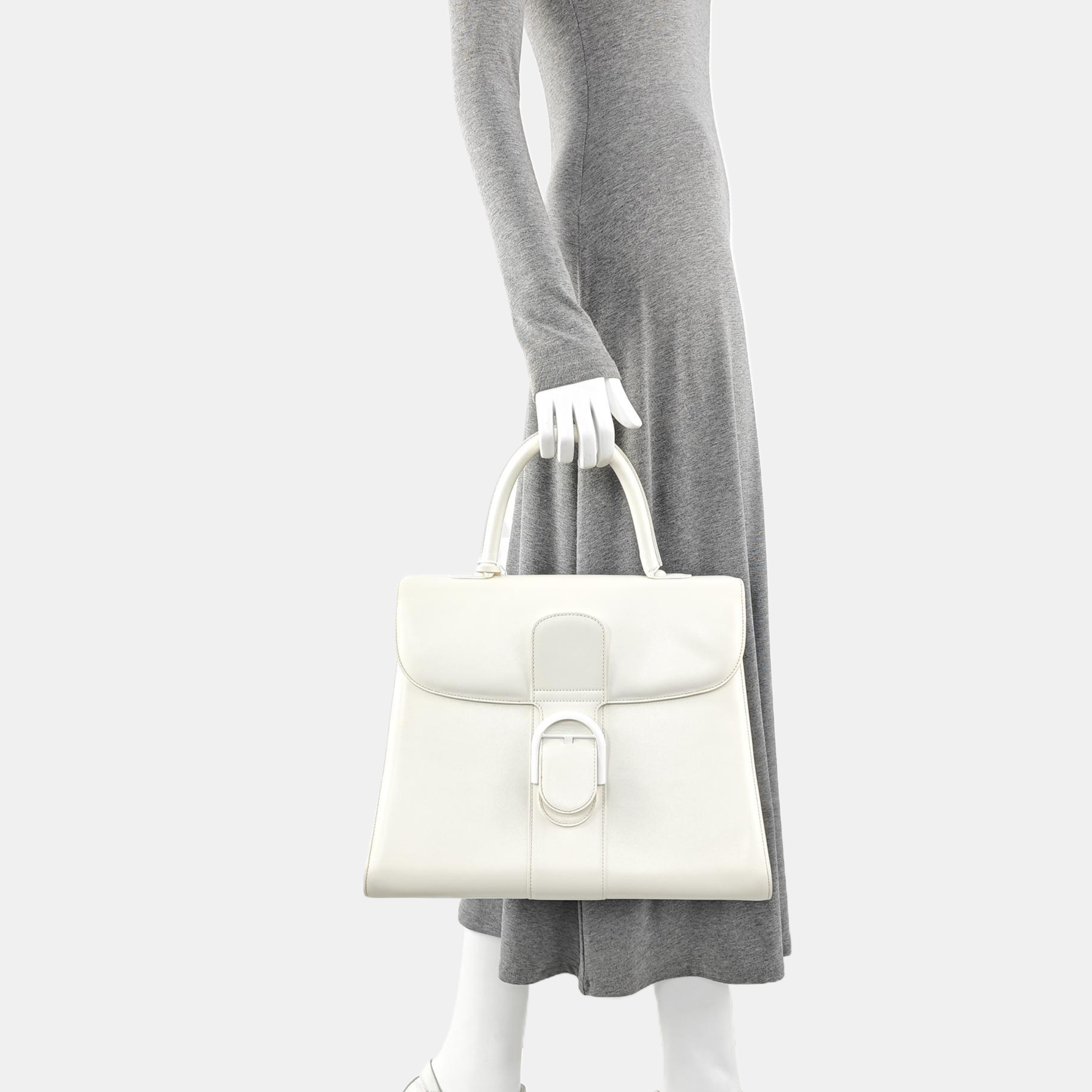 Brillant Calfskin White