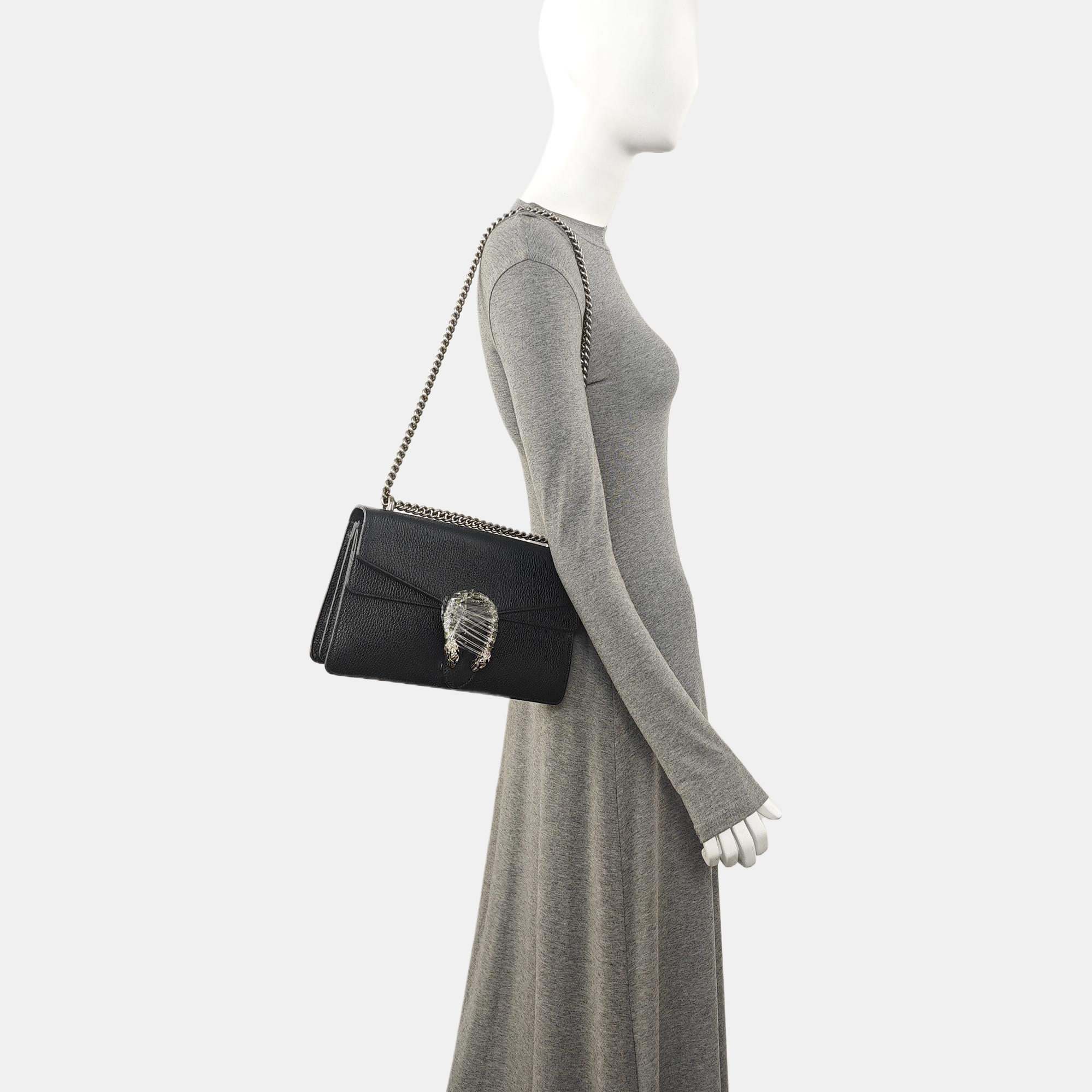 Dionysus Small Calfskin Black