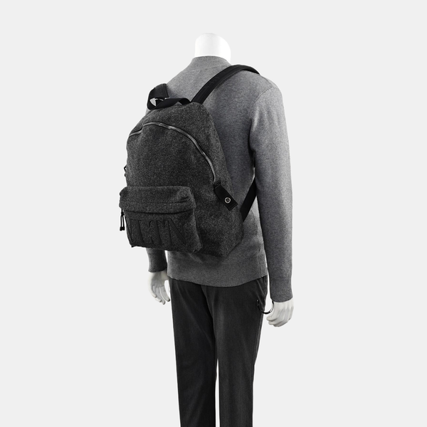 Fabric Backpack Gray