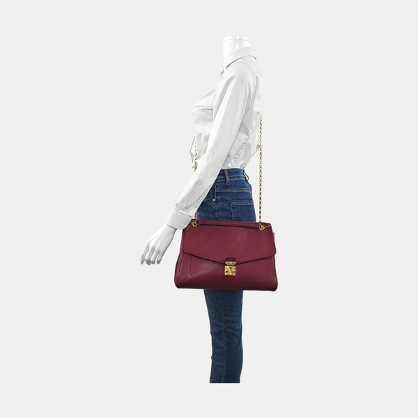 SAINT-GERMAIN MM Calfskin Purple