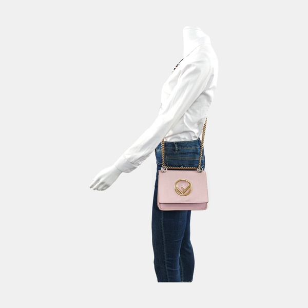 Kan I F Mini Calfskin Pink
