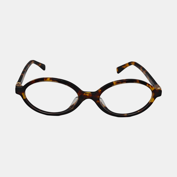 Synthetic Eyeglasses Brown
