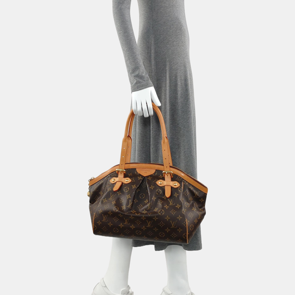 TIVOLI GM Monogram Coated Canvas Brown