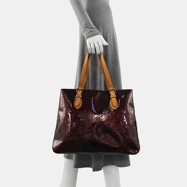 BRENTWOOD Monogram Calfskin Red