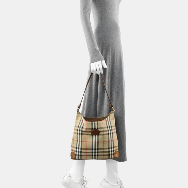 Canvas Top Handle Bag Beige
